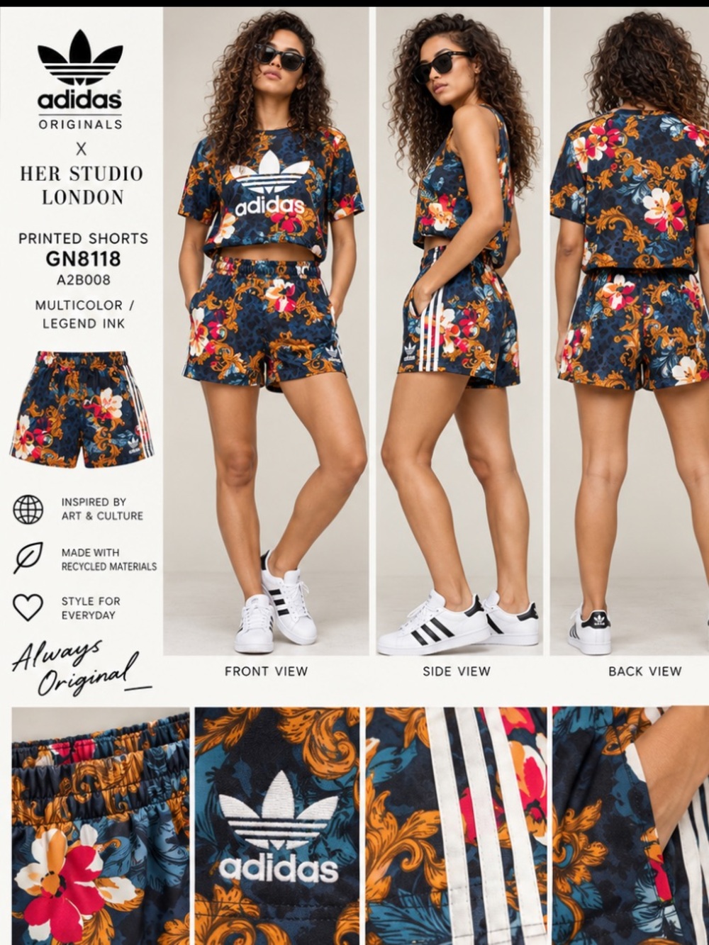 Adidas Originals H.E.R. studio London Shorts